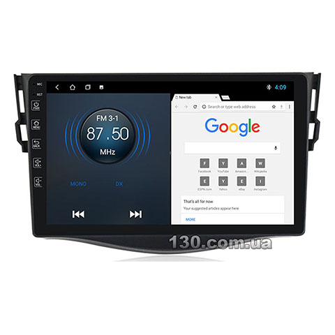 TORSSEN F9464 4G — штатна магнітола на Android, з Wi-Fi, Bluetooth, 64Гб, DSP, 4G LTE, CARPLAY для Toyota Rav4 2006-2012