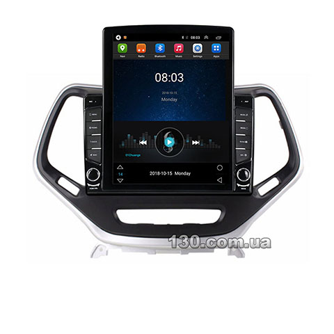 Native reciever TORSSEN Tesla Style B10232 Android, with Wi-Fi, Bluetooth, 32Gb for Jeep Cherokee 2013+