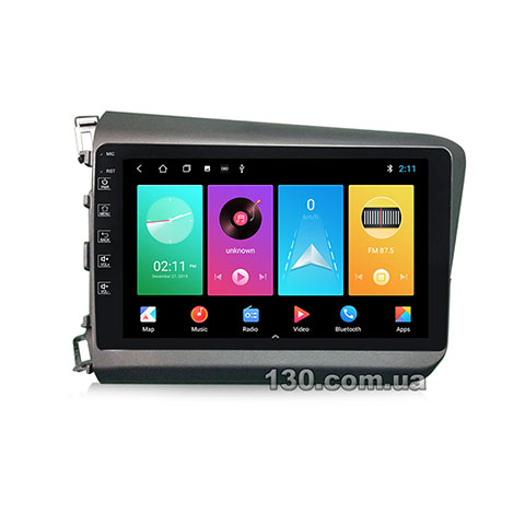 TORSSEN Tesla Style B9232 — native reciever Android, with Wi-Fi, Bluetooth, 32Gb for Honda Civic 2012+