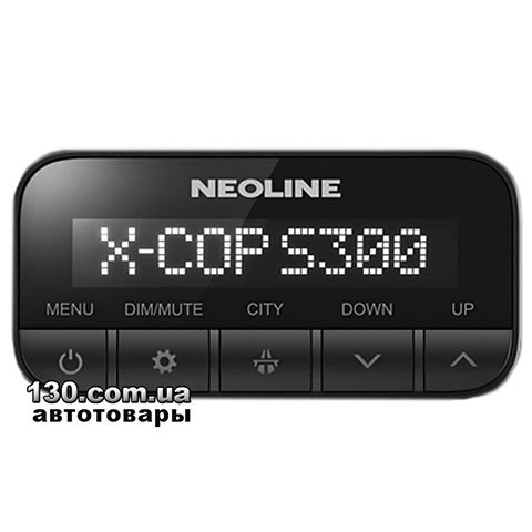 Neoline X-COP S300 — радар-детектор (антирадар) для скрытой установки с GPS логгером