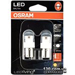 Car led lamps OSRAM 7557YE Premium PY21W