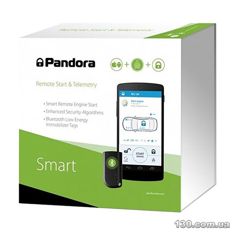 Pandora DXL 1840L Slave v2 — автосигнализация с 2xCAN, Bluetooth и GSM модулем