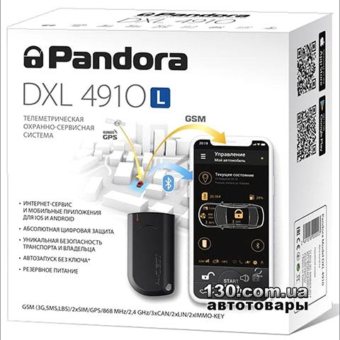 Pandora dx 4g настройка slave