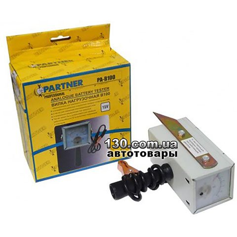 Partner PA-B100 — тестер акумуляторних батарей аналоговий