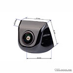 Front-rearview universal camera Phantom FHD-38