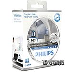 Automotive halogen bulb Philips 12258WHVSM WhiteVision H1