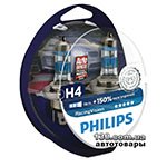 Automotive halogen bulb Philips 12342RVS2 RacingVision H4