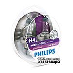 Автомобільна галогенова лампа Philips 12342VPS2 VisionPlus H4