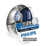 Автомобільна галогенова лампа Philips 12362DVS2 Diamond Vision H11