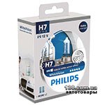 Автомобільна галогенова лампа Philips 12972WHVSM WhiteVision H7