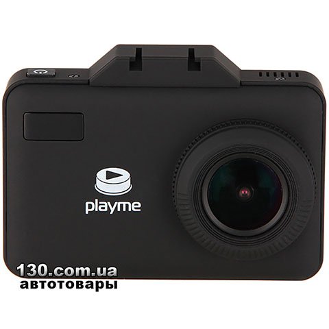 Playme P550 TETRA — автомобильный видеорегистратор с радар-детектором, GPS, дисплеем и LDWS