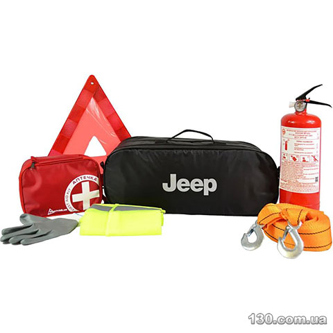 First aid kits, fire extinguishers, signs