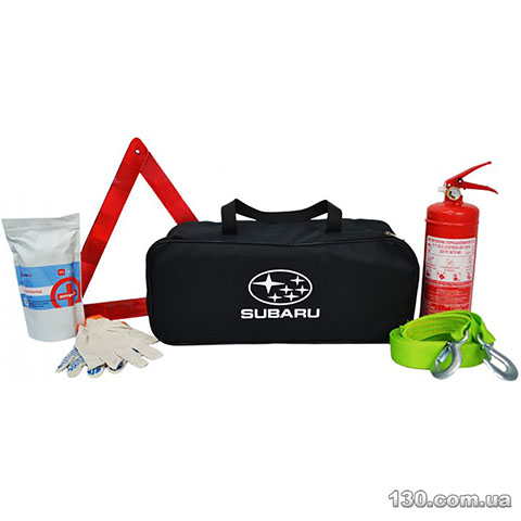 Набір автомобіліста з сумкою Poputchik 01-161 Базовий, Subaru