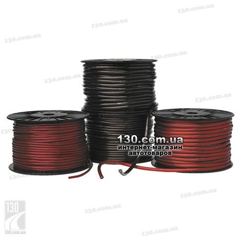 Power cable Mystery MPC-08.R (8 qmm, 1 m.) color red