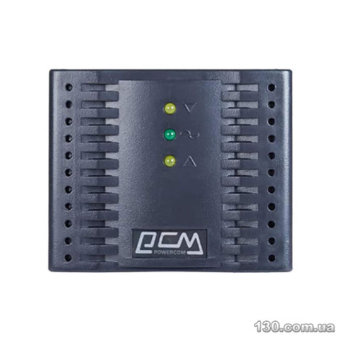 Powercom TCA-600 black — voltage regulator