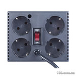 Voltage regulator Powercom TCA-600 black