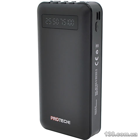 Повербанк ProTech B05 20000 mAh, USB+Type-C+micro, White/Black, (450g), Blister