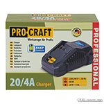 Зарядний пристрій Procraft 20/4A