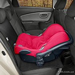 Protective mat for baby car seat Kegel JUNIOR Artificial Leather black