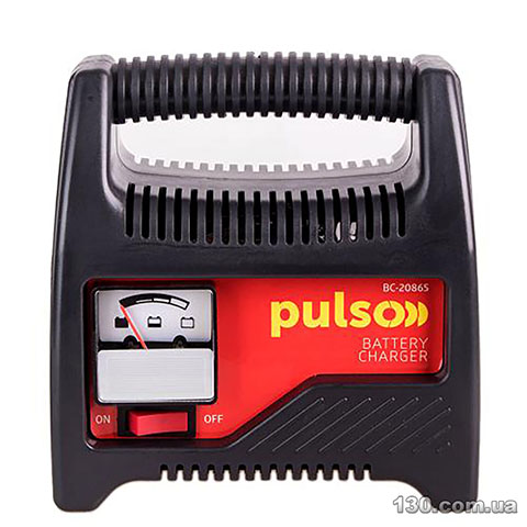 Зарядное устройство Pulso BC-20865 12V/6A/20-80AHR/стрел.индик.