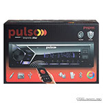 Медіа-ресівер Pulso P110111 RGB, USB, FM, RCA, LCD-дисплей, 4x50 Вт, керування через Bluetooth
