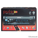 Медіа-ресівер Pulso P110211 RGB, USB, FM, RCA, LCD-дисплей, 4x50 Вт, керування через Bluetooth