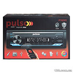 Медіа-ресівер Pulso P110311 RGB, USB, FM, RCA, LCD-дисплей, 4x50 Вт, керування через Bluetooth