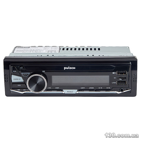 Медіа-ресівер Pulso P110411 RGB, USB, FM, RCA, LCD-дисплей, 4x50 Вт, керування через Bluetooth