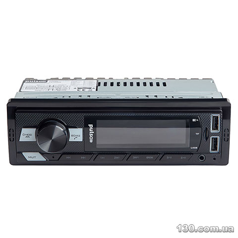 Медіа-ресівер Pulso P110511 RGB, USB, FM, RCA, LCD-дисплей, 4x50 Вт, керування через Bluetooth