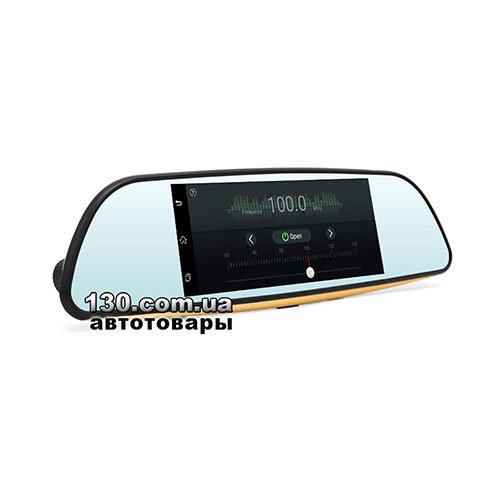 RS DVR-405F — зеркало с видеорегистратором накладное, на Android с двумя камерами, дисплеем, GPS, WiFi, Bluetooth и 3G модемом
