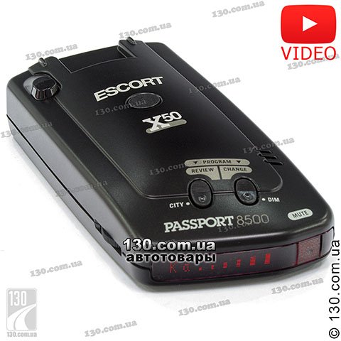 Escort Passport 8500 X50 INTL — radar detector