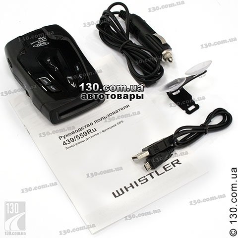 Радар-детектор Whistler WH-439Ru GPS Радар-детектор Whistler WH-439Ru GPS