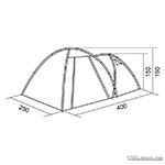 Tent Red Point Base 4 FIB