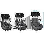 Baby car seat Renolux Step 123 Smart Black