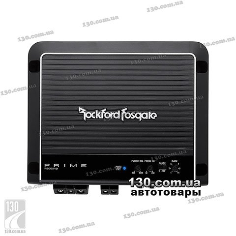 Rockford Fosgate R500X1D — автомобильный усилитель звука Prime