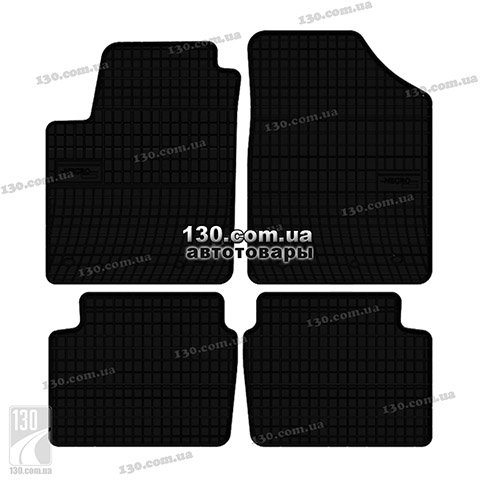 Rubber floor mats Elegant 200 425 for Hyundai i10