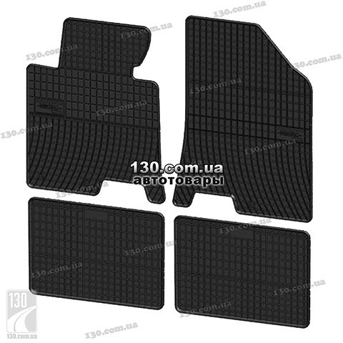 Rubber floor mats Elegant 200 431 for Hyundai i40