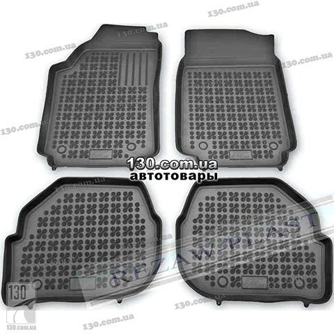 Rubber floor mats Rezaw-Plast 200302 for Audi A6, Audi 100, Audi A6 Wagon