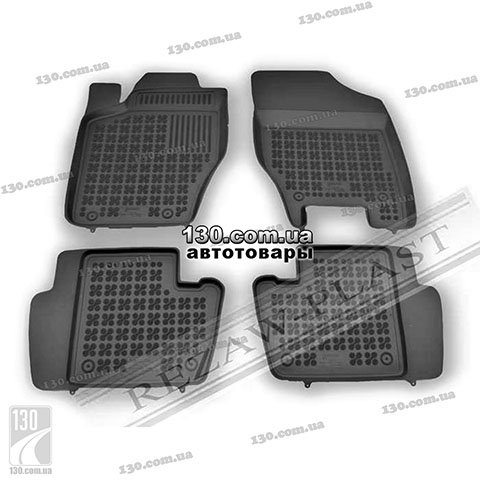 Rubber floor mats Rezaw-Plast 201206 for Citroen C4 1, Peugeot 307