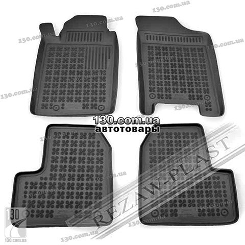 Rubber floor mats Rezaw-Plast 201305 for Peugeot 206, Peugeot 206 SW, Peugeot 206+