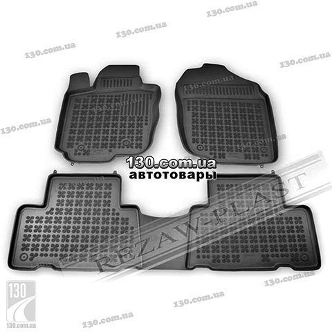 Rubber floor mats Rezaw-Plast 201407 for Toyota RAV4 (American)