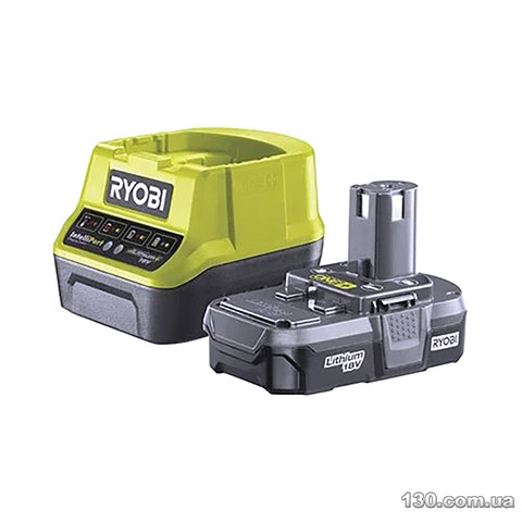 Ryobi ONE+ RC18120-113 — аккумулятор и зарядное устройство 1,3 А/г, 18В, для электроинструмента