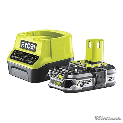 Ryobi ONE+ RC18120-125 — battery and charger