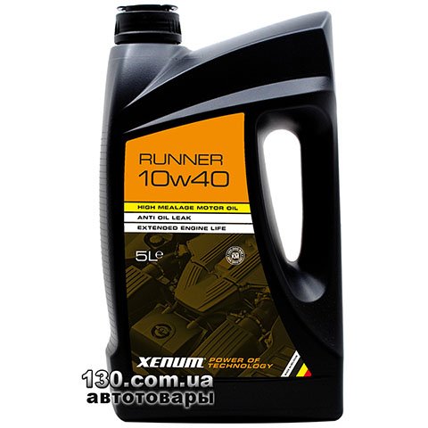 Моторное масло полусинтетическое XENUM Runner 10W40 — 5 л