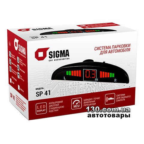 Парктроник Sigma SP41 с LED дисплеем