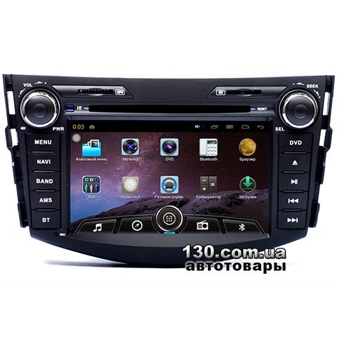 Штатна магнітола Sound Box SB-6816 на Android з WiFi, GPS навігацією та Bluetooth для Toyota