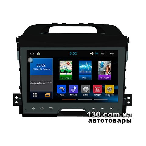 Штатна магнітола Sound Box Star Trek ST-4443 на Android з WiFi, GPS навігацією та Bluetooth для Kia