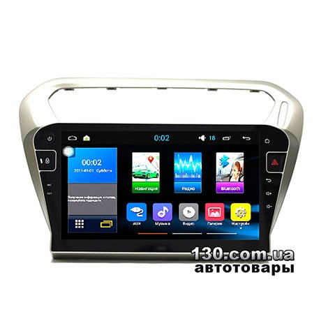 Штатна магнітола Sound Box Star Trek ST-4471 на Android з WiFi, GPS навігацією та Bluetooth для Peugeot