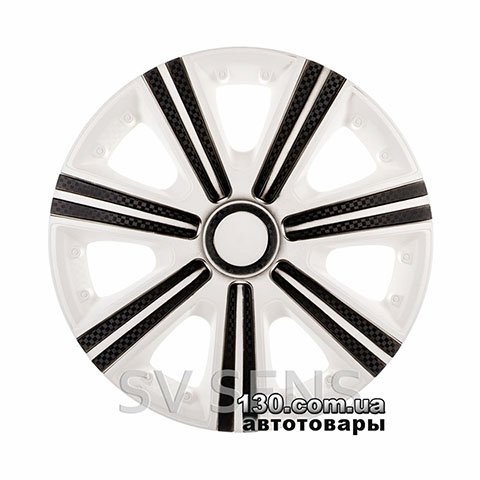 Star DTM Білий Super Black Карбон 14 — колісні ковпаки