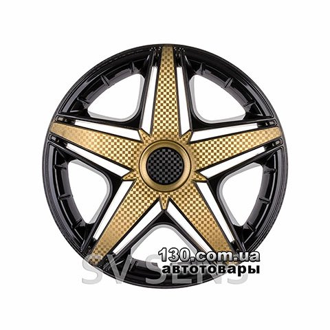 Wheel covers Star NHL Super Black Gold Carbon 15